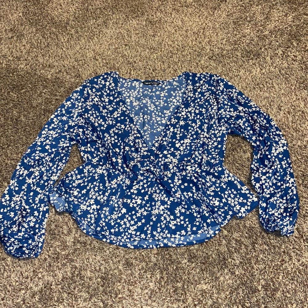 Slightly cropped SHEIN shirt size large.
